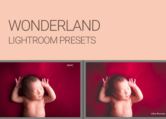 Wonderland LR Presets | JustKidi Photography Studio LR Presets