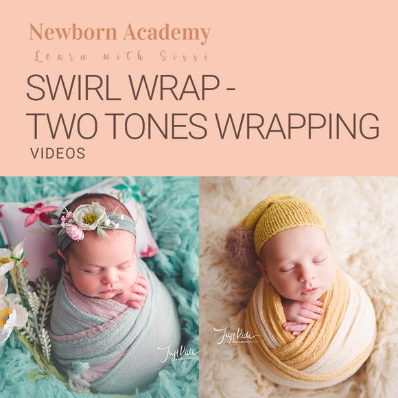 Swirl Wrap - Two Tones Wrapping Technique Tutorial